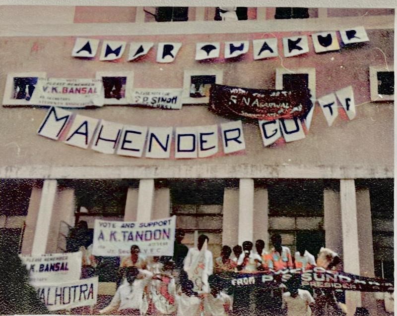 Student Union Election 60s